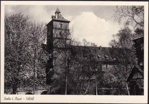 [Ansichtskarte] AK Brake, Wasserschloss, ungelaufen. 