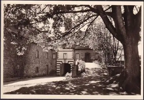 AK Burgbrohl, Schloss und Burgkloster Burgbrohl, ungelaufen