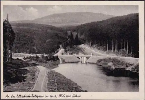 AK Elbingerode, An der Zillierbach Talsperre, ungelaufen