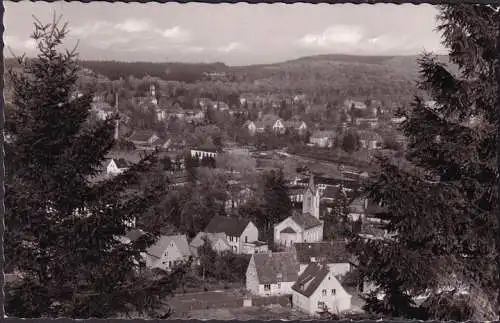 AK Warstein, Blick zur Landesheilanstalt, gelaufen 1958