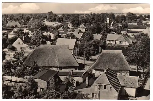 Wustrow, Teilansicht m. Gebäuden, ungebr. sw-AK