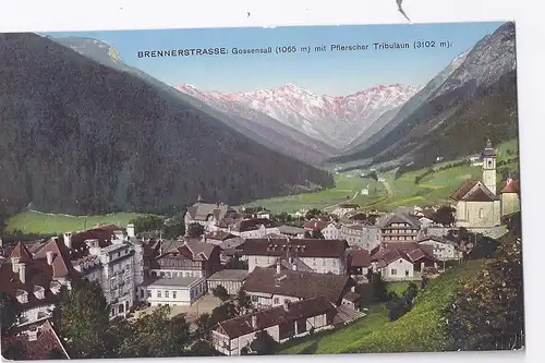 Italien, Brennerstrasse Gossensass, Südtirol Alto Adige Farb-AK. #801