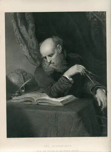 The Astronomer Gravierkunst Bei R. Bell De Einer Baustelle De H. Wyatt