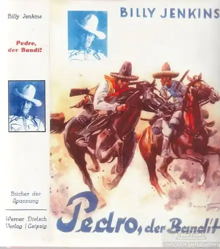 Buch: Pedro, der Bandit, Krüger, Nils. Bücher der Spannung, 1935, gebraucht, gut