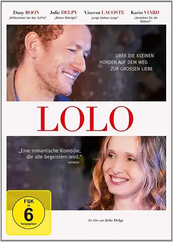 DVD: Lolo. Delpy, Julie, 2015, Dany Boom, Vincent Lacoste, Karin Viard