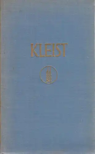 Buch: Heinrich von Kleist, 1927,  Deutsche Dichter-Gedächtnis-Stiftung