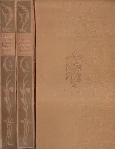 Buch: Die Kronenwächter, Arnim, Achim von. 2 Bände, Das Wunderhorn, Haberland