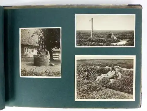 Fotoalbum: Einzigartiges Fotoalbum Familienurlaub im 20. Jahrhundert, Strand