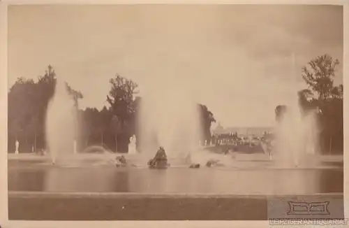 Fotografie H. Guerard, Paris - Le bassin de Neptune de Versailles... Fotografie