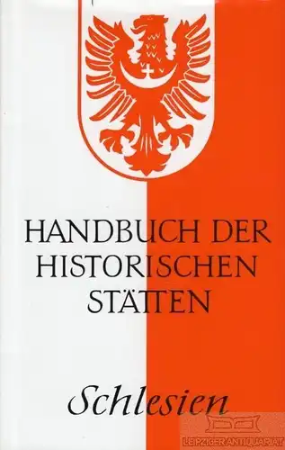 Buch: Schlesien, Weczerka, Hugo. Kröners Taschenausgabe, 1977, gebraucht, gut