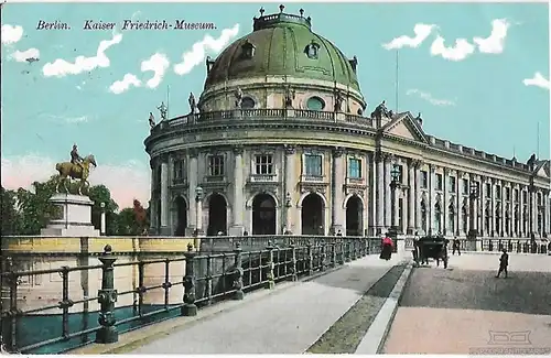 AK Berlin. Kaiser Friedrich Museum. ca. 1911, Postkarte. Ca. 1911