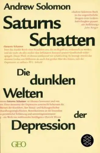Buch: Saturns Schatten, Solomon, Andrew. Fischer Taschenbuch, 2001