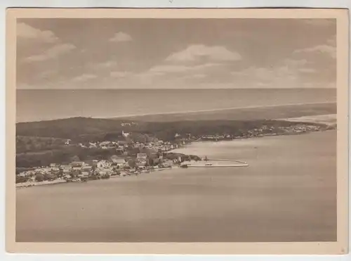 AK Nidden (Kurische Nehrung, Ostpreußen) Fisherdorf, ca. 1940, Paul Isenfels