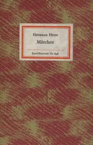 Insel-Bücherei 638, Märchen, Hesse, Hermann. 1979, Insel-Verlag, gebraucht, gut