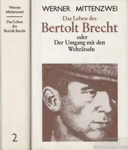 Buch: Das Leben des Bertolt Brecht, Mittenzwei, Werner. 2 Bände, 1988