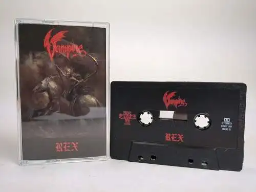 MC: Vampire - Rex, Darkness Shall Rise Productions, DSR 110, Metal, Kassette