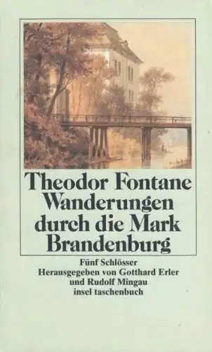 Buch: Wanderungen durch die Mark Brandenburg 5, Fontane, Theodor. 1989, Insel