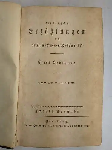 Buch: Biblische Erzählungen des alten und neuen Testaments, Carl Schuler