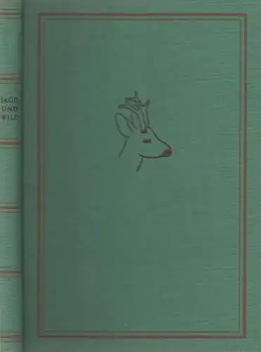 Buch: Jagd und Wild. Zimpel, H., 1958, Deutscher Bauernverlag, gebraucht, gut