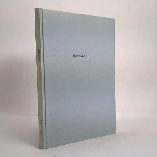 Buch + Briefbeilage: Jitka   Hanzlova - Bewohner, 1996, signiert!
