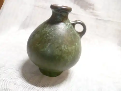 Vase, Krug, 13,3 cm, Lava Glasur 60er J., Ruscha Keramik Nr. 351 Höhe: 13 cm aus der VItrine!!