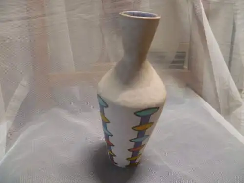 Vase Überlacker Ü-Keramik 1011/22 Rockabelly Period 1950-60 Height 23 cm