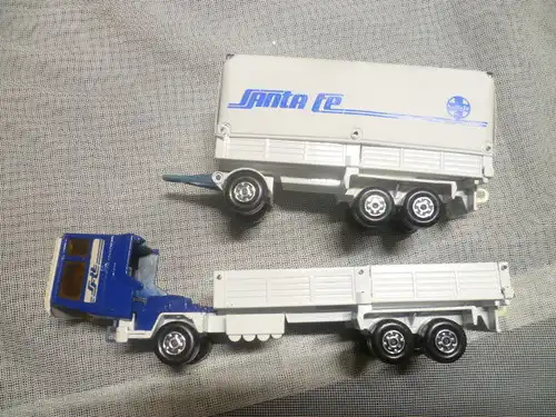 Matchbox Super Kings Santa Fe K-21 Trailer und Anhänger von 1979 Made in England . no playing!