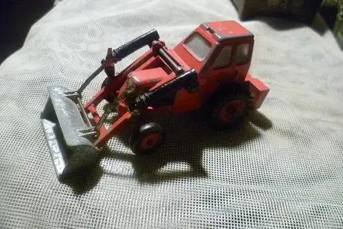 VINTAGE DINKY TOYS #437 MUIR HILL 2WL LADER TRAKTOR