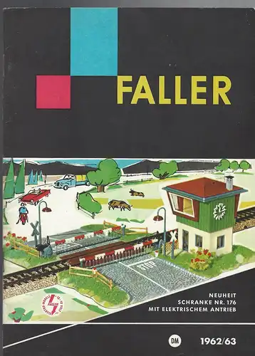 Faller Katalog 1962/63. 