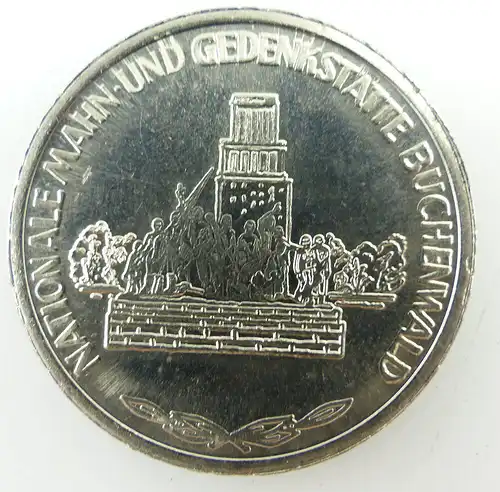 Medaille: Nationale Mahn- und Gedenkstädte Buchenwald - Ernst Thälmann e1510