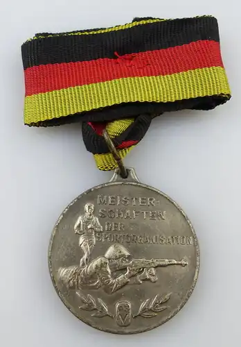 Medaille: ASV Meisterschaften der Sportorganisation, silberfarben, Orden2538