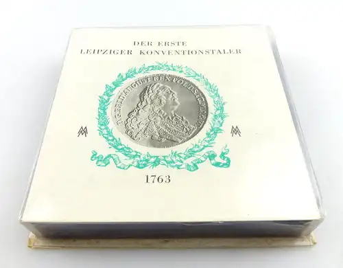 Medaille: Der erste Leipziger Konventionstaler MM 1763 von 1981 e1588