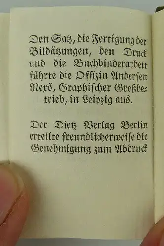 2 Minibücher: Friedrich Engels, Der deutsche Bauernkrieg Dietz Verlag B Buch1598