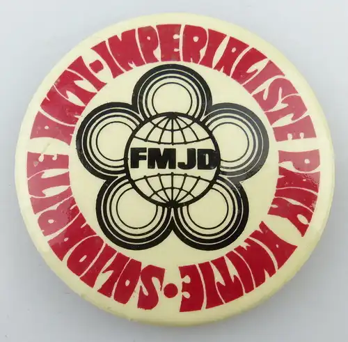 Abzeichen FMDJ Solidarite Anti-Imperialiste Paix, Orden2541