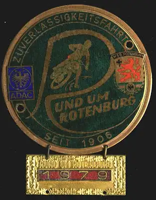 Plakette Rotenburg 1979