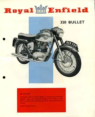 Royal Enfield Programm 1964