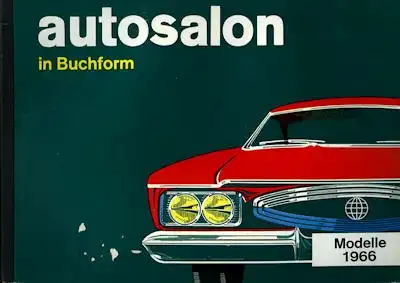 Autosalon in Buchform 1966