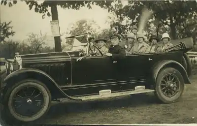 Foto Pkw unbekannt 1920er Jahre