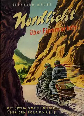 Eberhard Neuse Nordlicht über Finnmarken 1954