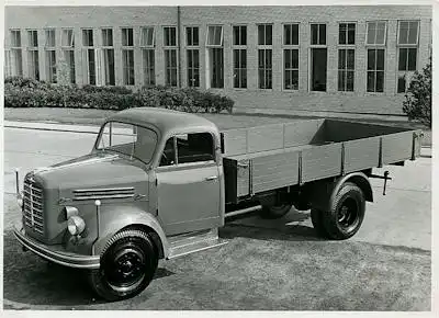 Foto Borgward Lkw 1,25 to 1950er Jahre