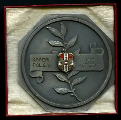 Plakette Kögerl Pol. S.V. 1955