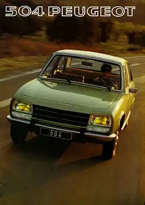 Peugeot 504 Prospekt 1977