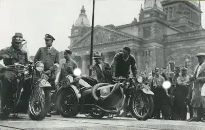 Foto 2000 km durch Deutschland 1930er Jahre