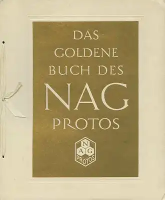 NAG Protos Typ 201 / 204 Prospekt 1929