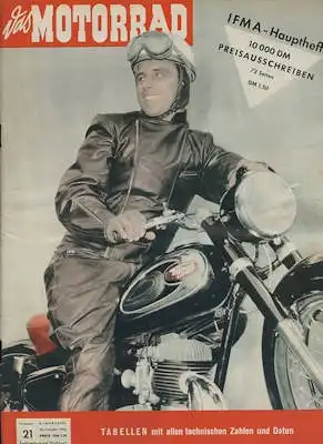 Das Motorrad 1956 Heft 21