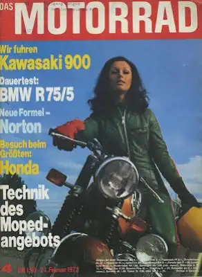 Das Motorrad 1973 Heft 4