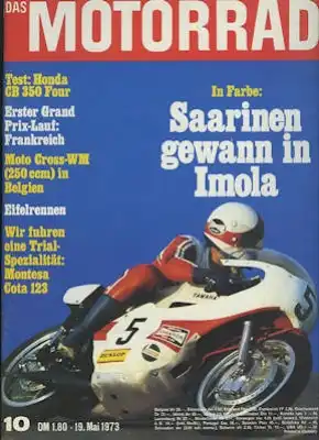 Das Motorrad 1973 Heft 10