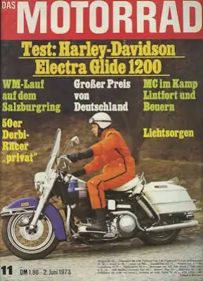 Das Motorrad 1973 Heft 11