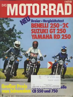 Das Motorrad 1975 Heft 16