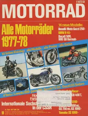Das Motorrad 1977 Heft 19